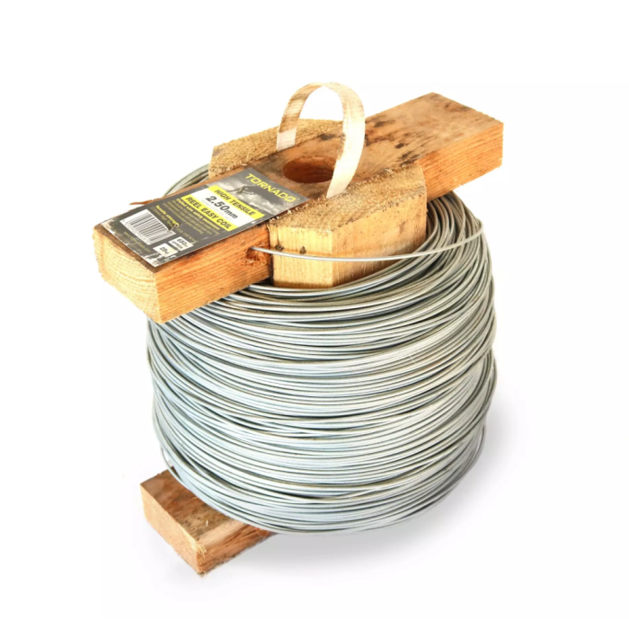 Tornado High Tensile Plain Wire Reel Easy 2.5mm x 650m 25kg