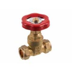 BRASS FITTING 15MM GATEVALVE