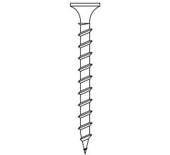 Senco Phosphate Coated Collated Sharp Point Drywall Screw PH2 Coarse Thread 3.9mmx25mm (Box 1000)