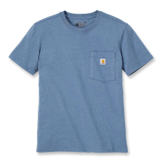 Carhartt - Relaxed Fit - HW SS Pocket T-Shirt - Thundercloud Heather - Medium