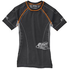 Stihl - Short Sleeved Base Layer - Orange/Black