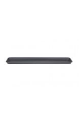 80Cm Trough Tray Black