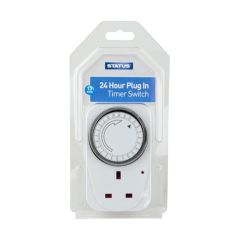 24 Hour Standard Timer Switch - White