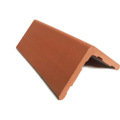 105° Plain Angle Ridge 450mm Red Fireclay