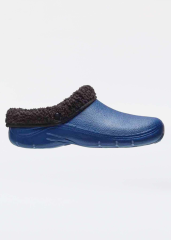 Comfi Fleece Lined Clog - Navy