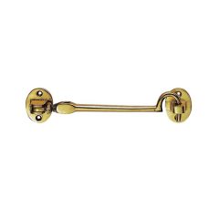 Cabin Hook 102mm Lightweight (Silent Pattern) Polished Brass