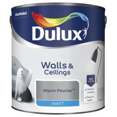 Dulux Matt Paint 2.5L Warm Pewter