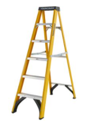 FIBREGLASS STEPLADDER 6 TREAD