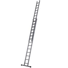 SQUARE RUNG EXTENSION LADDER 4.13M DOUBLE