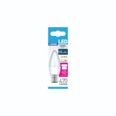 LED 5.5W 40W 470 Lum - Candle - Pa Pearl - Cool White - Bc