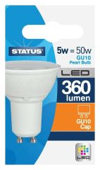 Led - 5W 50W 360 Lum - Gu10 - 3000K - Warm White