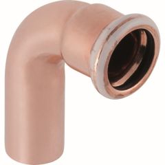 Mapress Copper 90 Deg Bend 15mm Plain End 60302