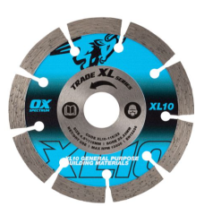 OX Trade XL-10 Segmented Diamond Blade - General Purpose - 115/22.23mm 