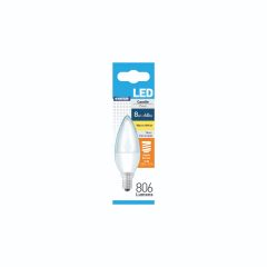 LED - 8W- 60W - 806 Lum - Candle - Ses