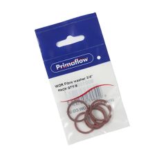 9FW34 Fibre Washers 3/4In X6 (5)