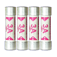 Plug Fuse 3A 4Pc