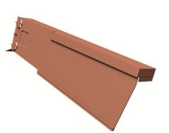 Marley Universal Left Hand Dry Verge Terracotta