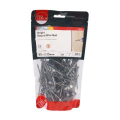 Wire Nails Round Bright 3.35 X 65mm (1kg)