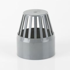 110mm Solvent Vent Cowl Grey  BS427G