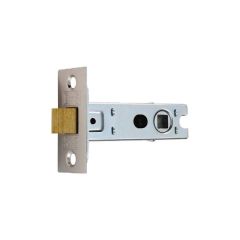 Carlisle Brass - Bolt Through Tubular Mortice Latch - 64mm Nickle Plate