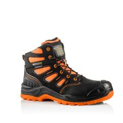 Buckbootz - BVIZ 2 Safety Lace Boot - Fluorescent Orange