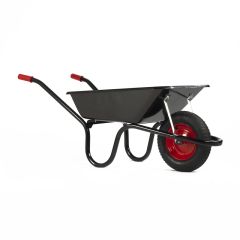 Classic Black 85L Wheelbarrow - Pneumatic