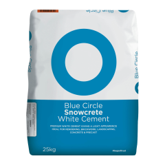 Blue Circle Snowcrete White Cement 25kg