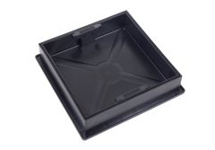 Cd300Sr - 300X300X80mm S/R Block Paviour Recess Cover & Frame - Poly Cvr/Poly Fr 