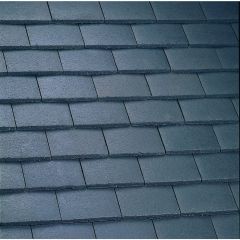 Marley Tiles Plain Tile & Half Smooth Grey - Each