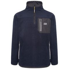 JCB - TRADE HEAVYWEIGHT 1/4 ZIP TECH FLEECE NAVY - DK9T