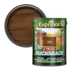 Cuprinol Ducksback Harvest Brown 5L