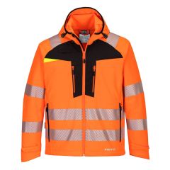 Portwest - DX4 Hi-Vis Softshell (3L) Orange/Black