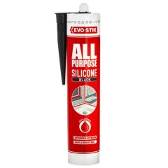 Evo-Stik All Purpose Silicone Sealant Black