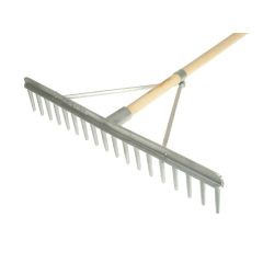 Faithfull Aluminium Landscape Rake Complete With Ha