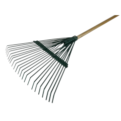 Faithfull Countryman Leaf Rake 22 Flat Tines