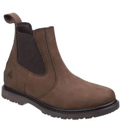 AMBLERS ALDINGHAM WATERPROOF NON SAFETY DEALER BOOTS - BROWN