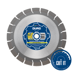 Duro Diamond Blade 115Ducm-Silent - 115 X 22.2mm - Construction Materials