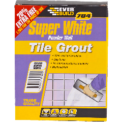 Wall Tile Grout Powder White 1.2kg