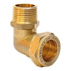 15mm X 1/2" Male Elbow Adaptor Dzr Flowflex