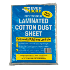 Dust Sheet Cotton Laminated