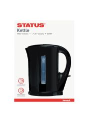 Newark - 1.7Ltr Cordless Kettle 2Kw - Black