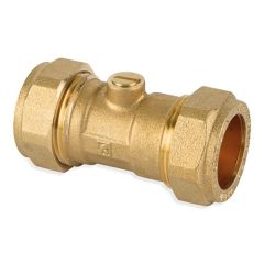 15mm Brass Iso Valve Flowflex