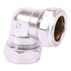 15mm Chrome Elbow Flowflex