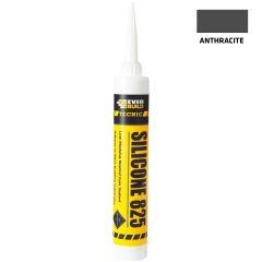 Everbuild Tecnic Silicone 825 Anthracite 380ml