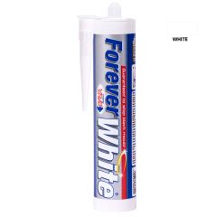 Forever White Silicone Sealant 295ml