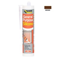 Everbuild - General Purpose Silicone - Brown