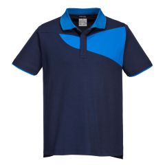 PORTWEST - PW2 Polo Shirt - Navy/Royal