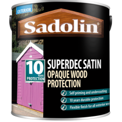 Sadolin Superdec Opaque Wood Protection Walnut 2.5L