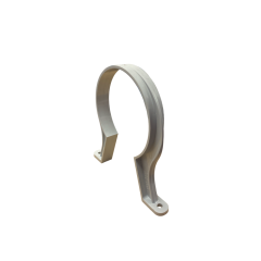 110mm Barrel Pipe Clip Grey