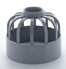 110mm Vent Terminal Grey